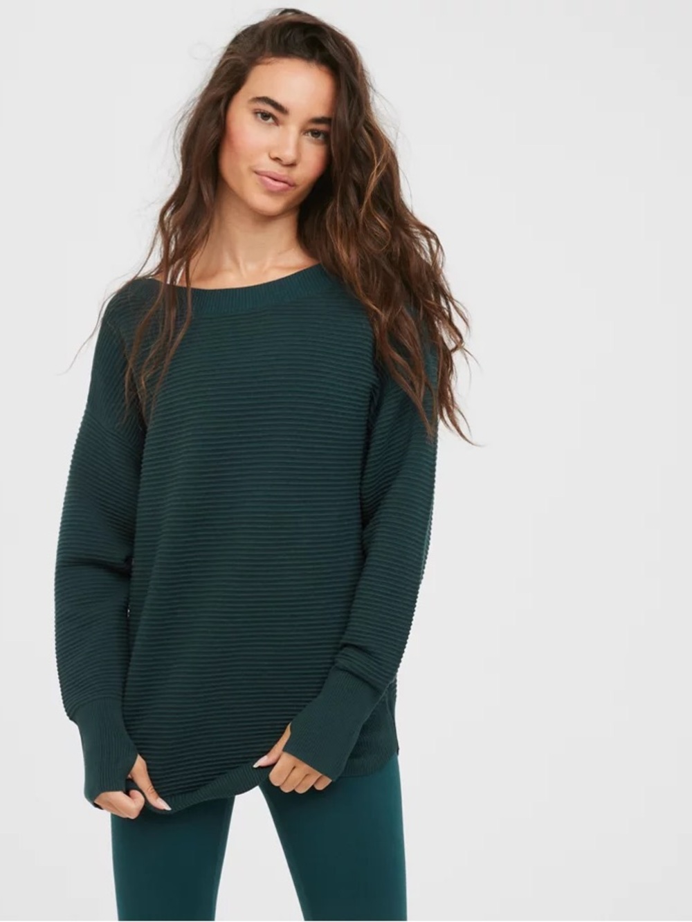 Offline by Aerie Home Stretch Off the Shoulder Sweater Size XL